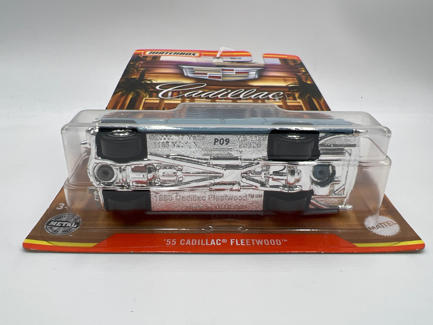 Matchbox Cadillac Series #9 55 Cadillac Fleetwood Light Blue 164E