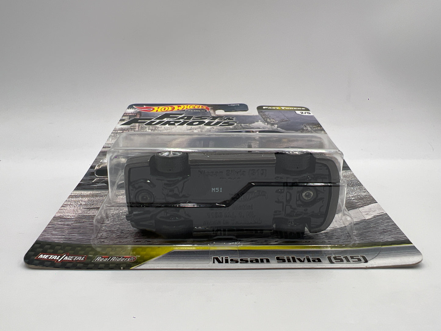 Hot Wheels Premium Fast & Furious Fast Tuners #2 Nissan Silvia S15 Gray W/Protector 1