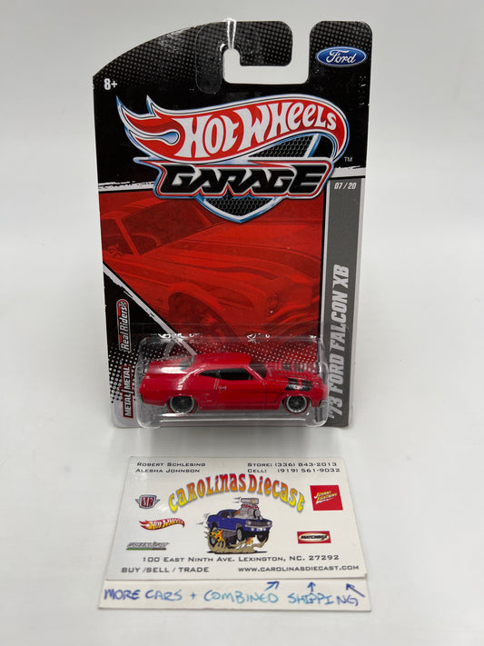 Hot Wheels Premium Garage Series #7 73 Ford Falcon XB Red