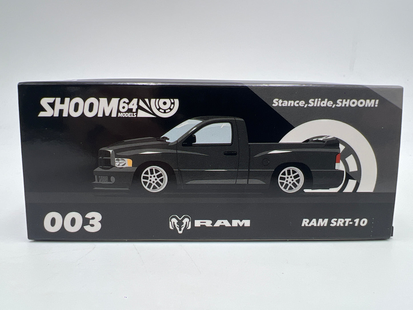 Shoom 64 Models 1:64 Dodge Ram SRT-10 Black W/Accessories