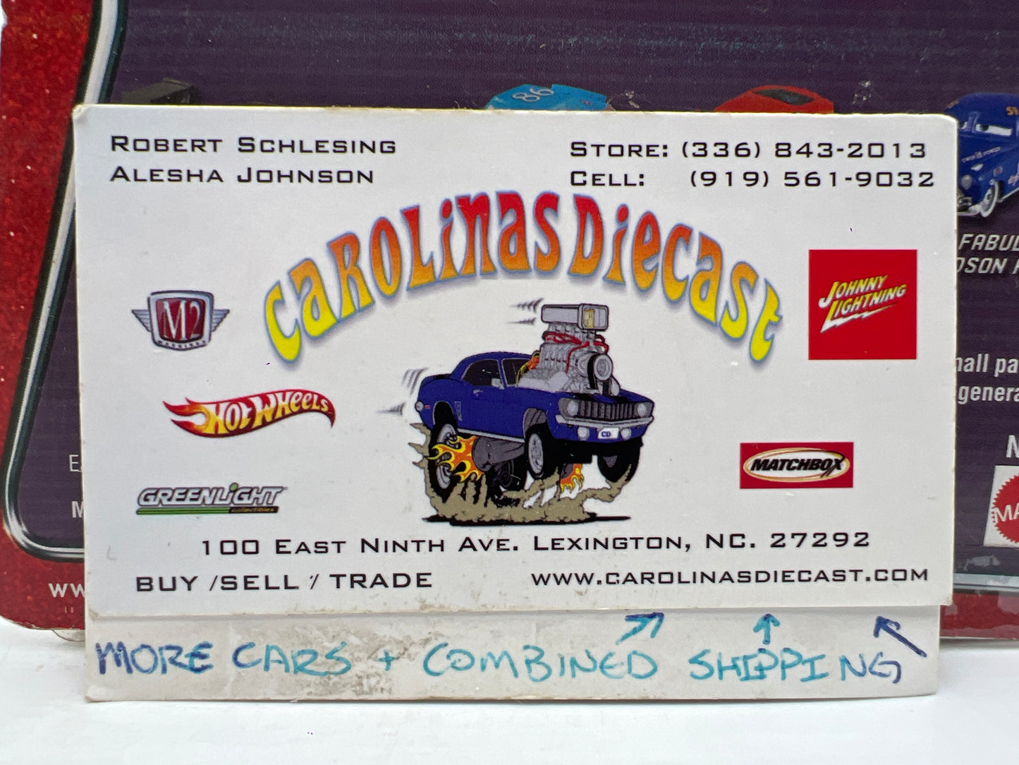 Disney Pixar The World Of Cars #67 CHASE Fred With Bumper Stickers Loose Blister