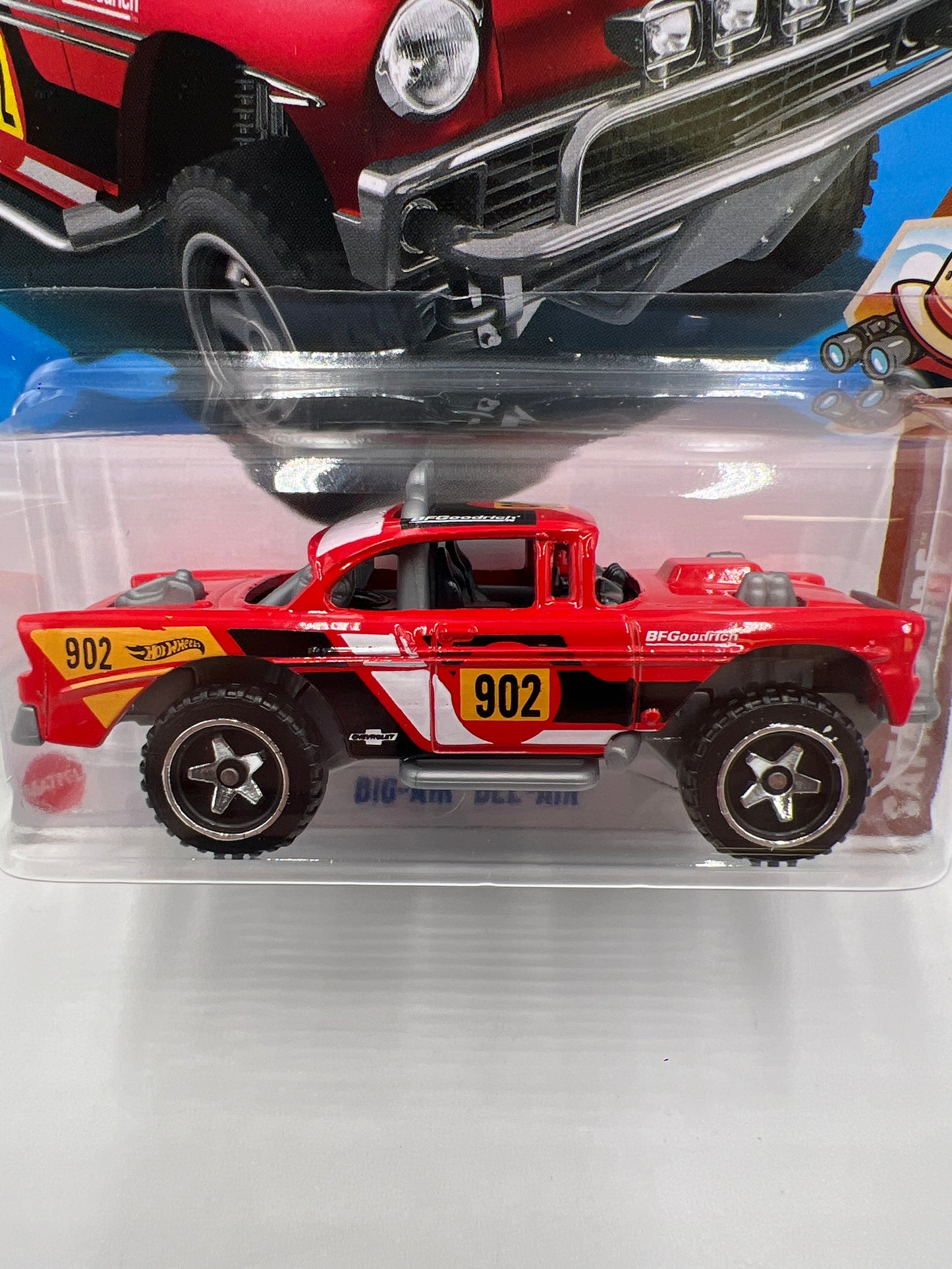 2025 Hot Wheels H Case Safari Mode #155 Big-Air Bel-Air Red 6F