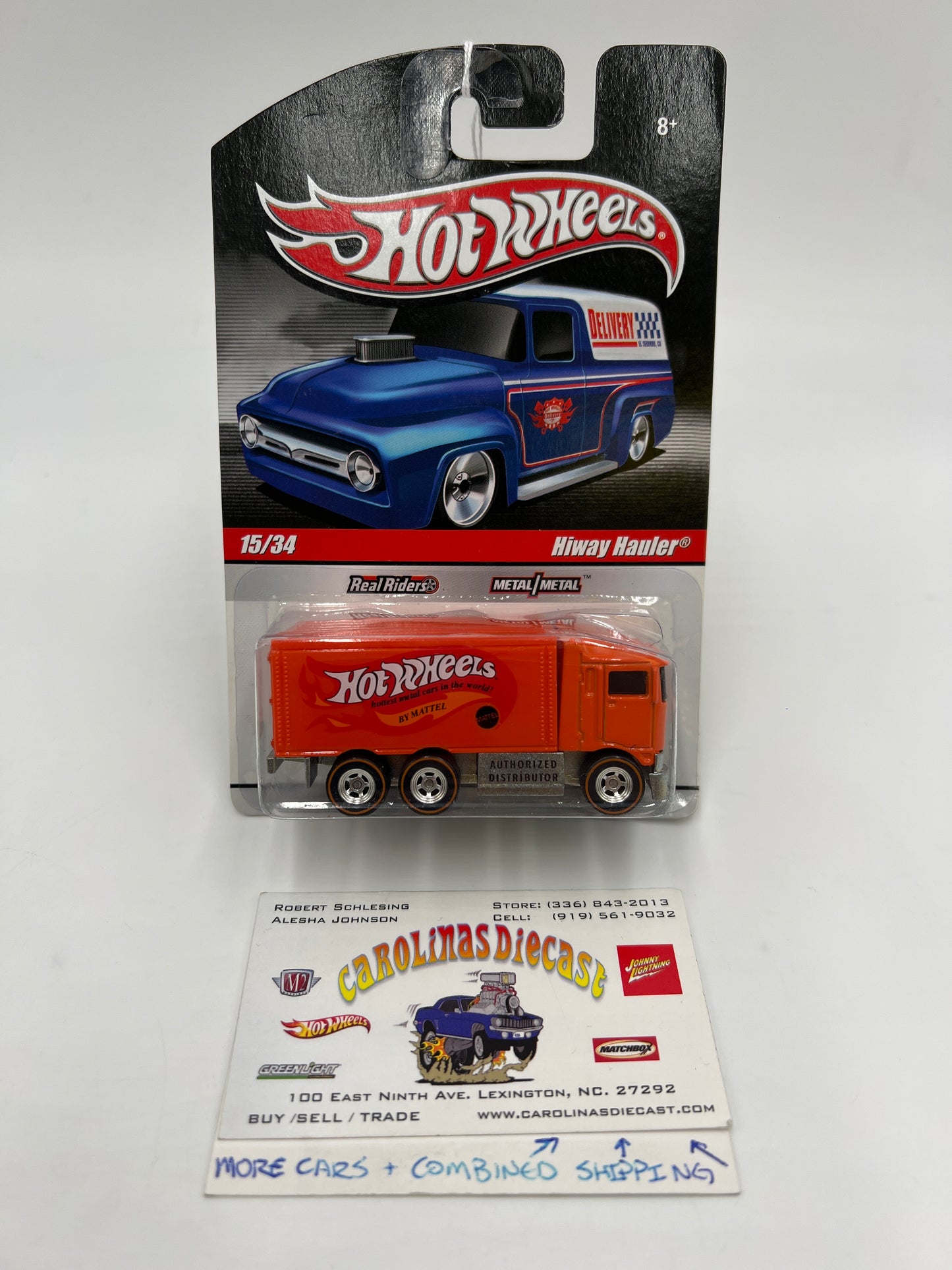 Hot Wheels Premium Delivery Series #15 Hiway Hauler Orange
