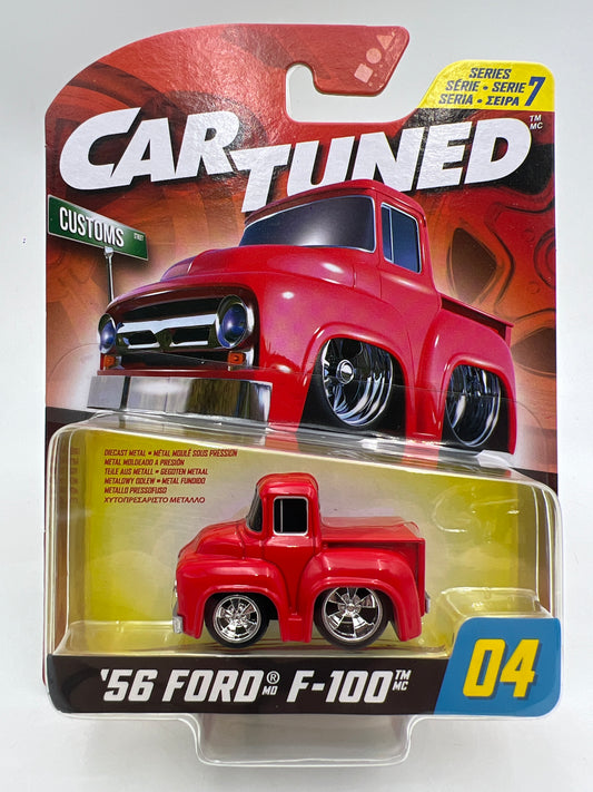 MGA Car Tuned Hobby Exclusive Series 7 #4 56 Ford F-100 Red