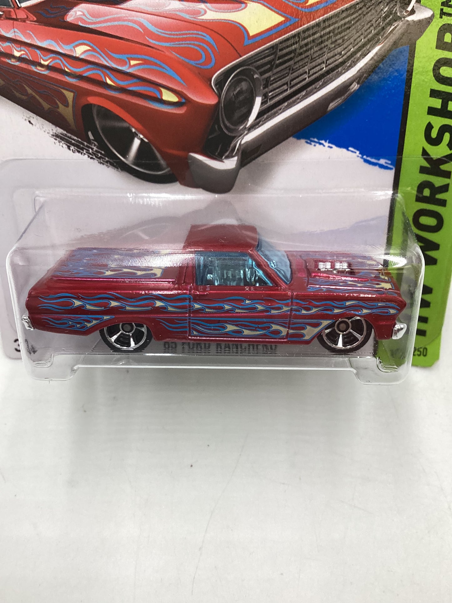 2015 Hot Wheels Workshop #212 65 Ford Ranchero Red 32E