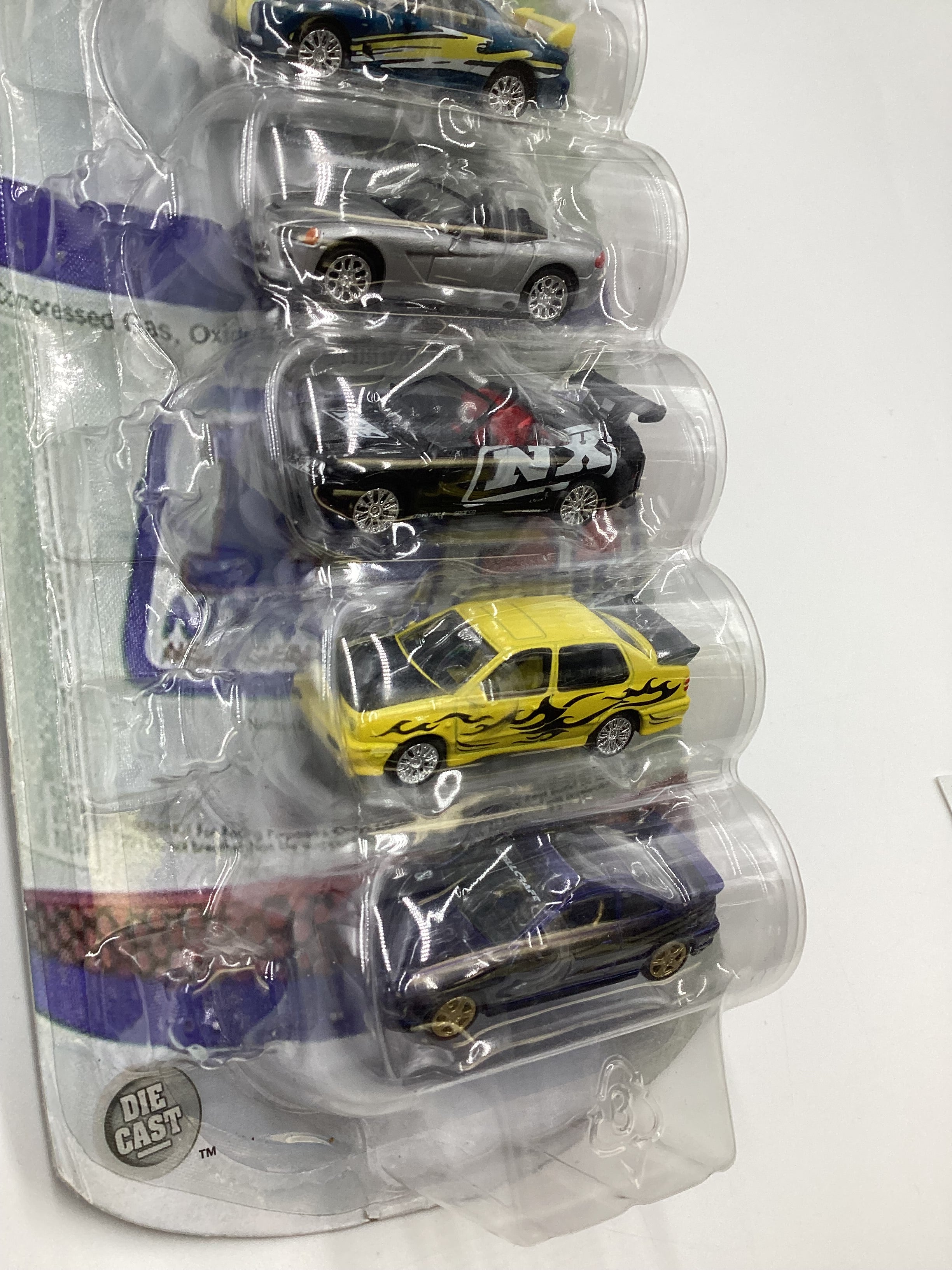 Racing Champions The Fast and Furious 5 Pack Jetta/Civic/Viper