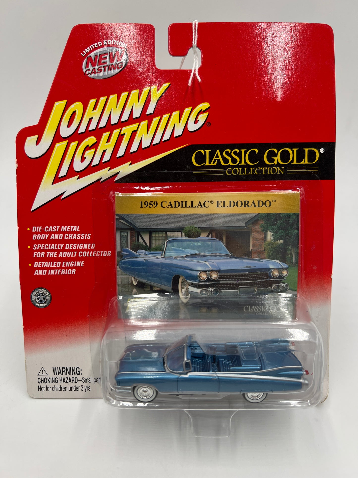 Johnny Lightning Classic Gold Collection 1959 Cadillac Eldorado Blue 218F