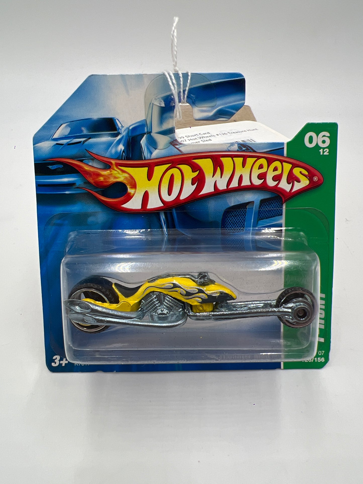 2007 Hot Wheels Treasure Hunt #126 Hammer Sled Short Card 274A