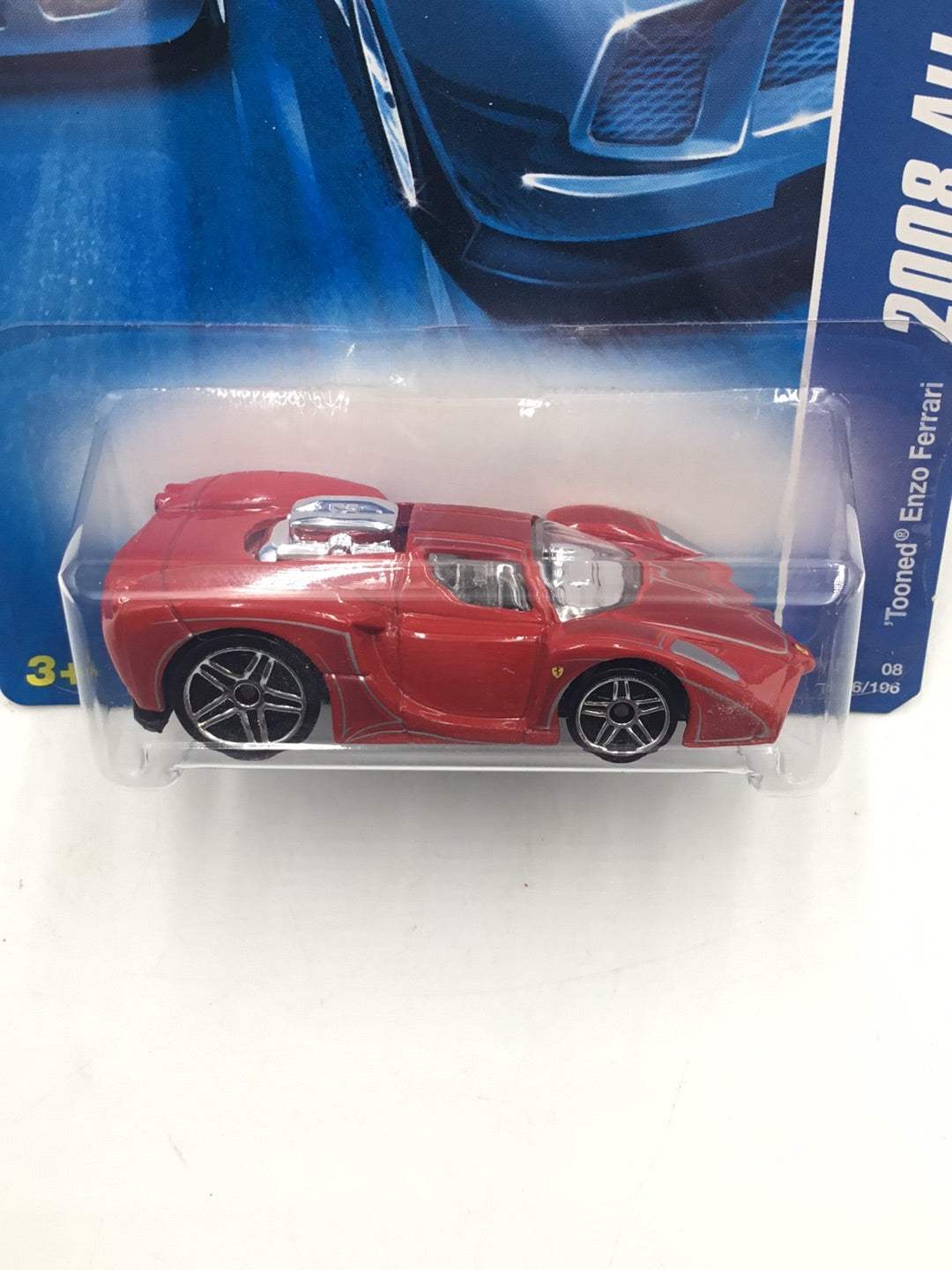 2008 Hot wheels #66 Ferrari Enzo Tooned SS7