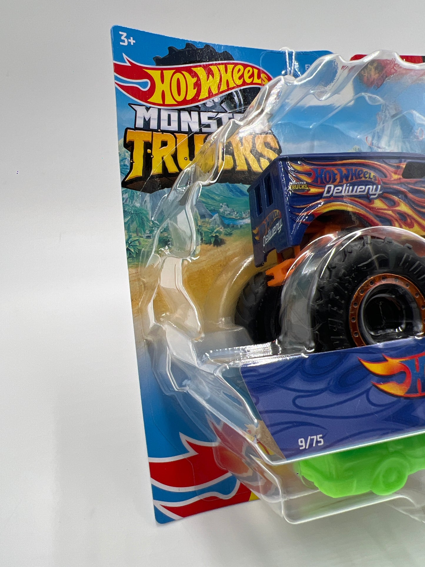 Hot Wheels Monster Trucks HW Flames #9 Hot Wheels Delivery 129H