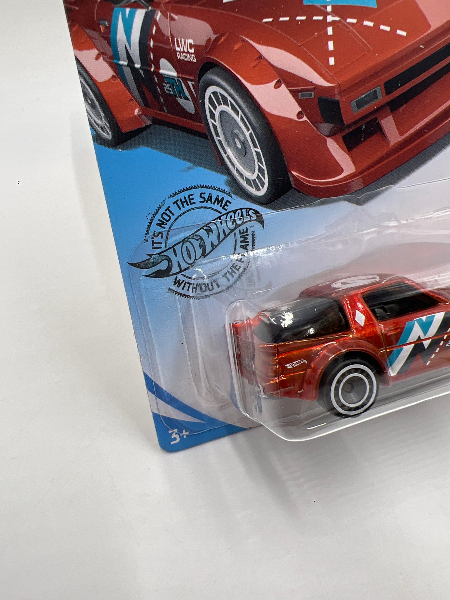 2020 Hot Wheels Factory Sealed Super Treasure Hunt #130 Mazda RX-7 Orange W/Protector