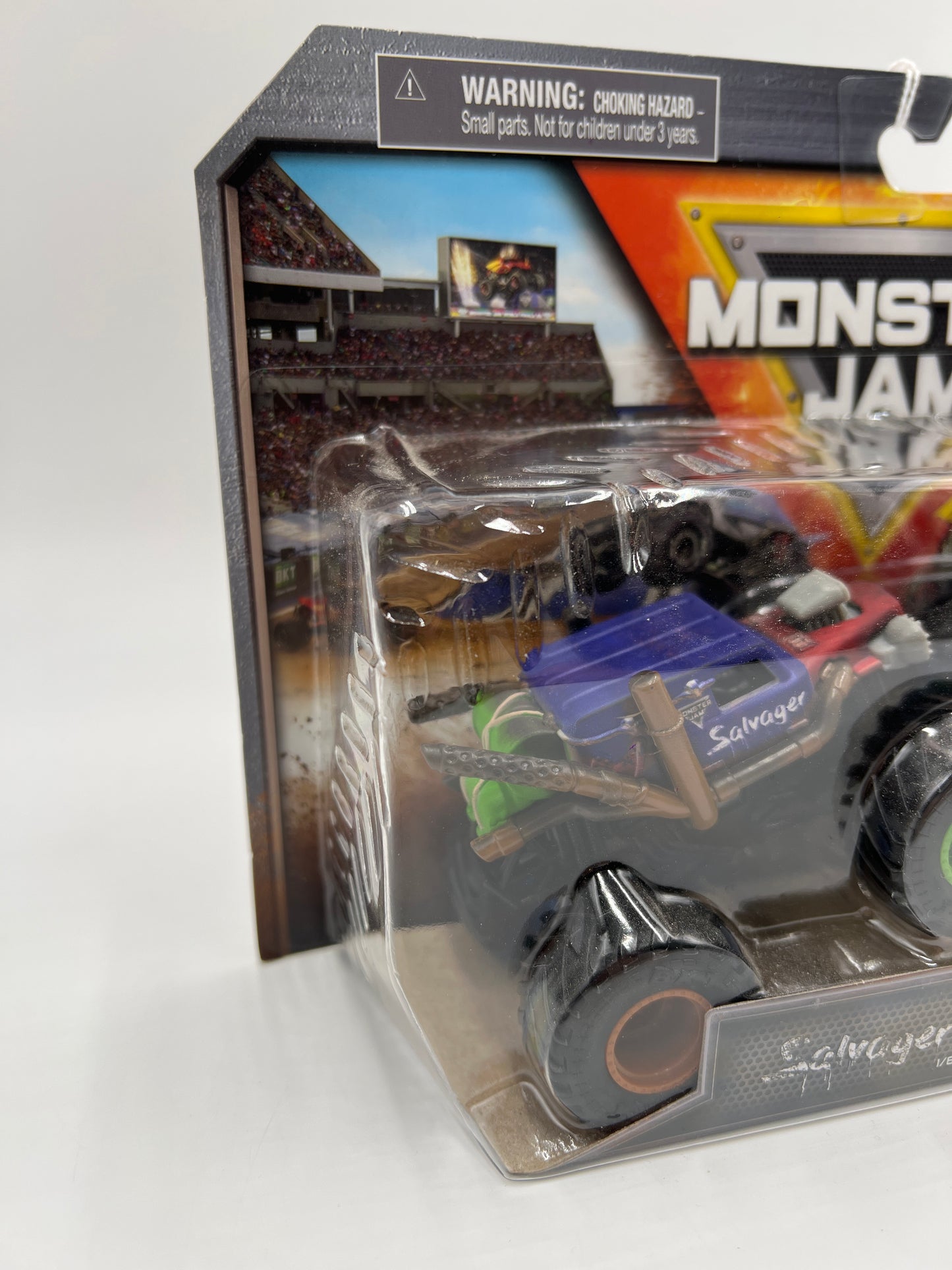 Monster Jam Series 17 2 Pack Salvager Vs Double Decker