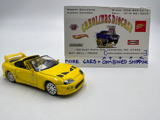 Racing Champions Fast & Furious 1995 Toyota Supra Yellow Loose