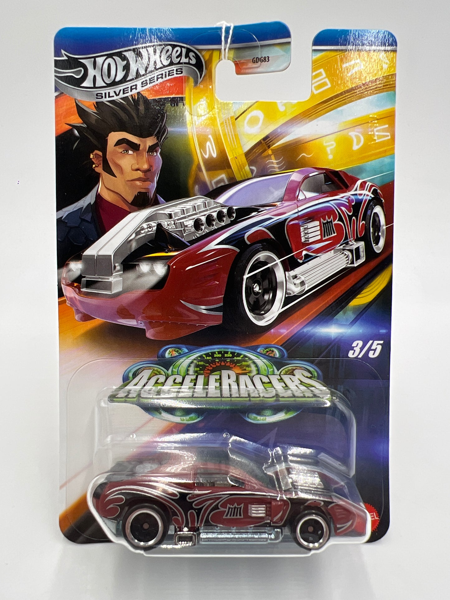 2025 Hot Wheels Silver Series Acceleracers #3 Hollowback 151G