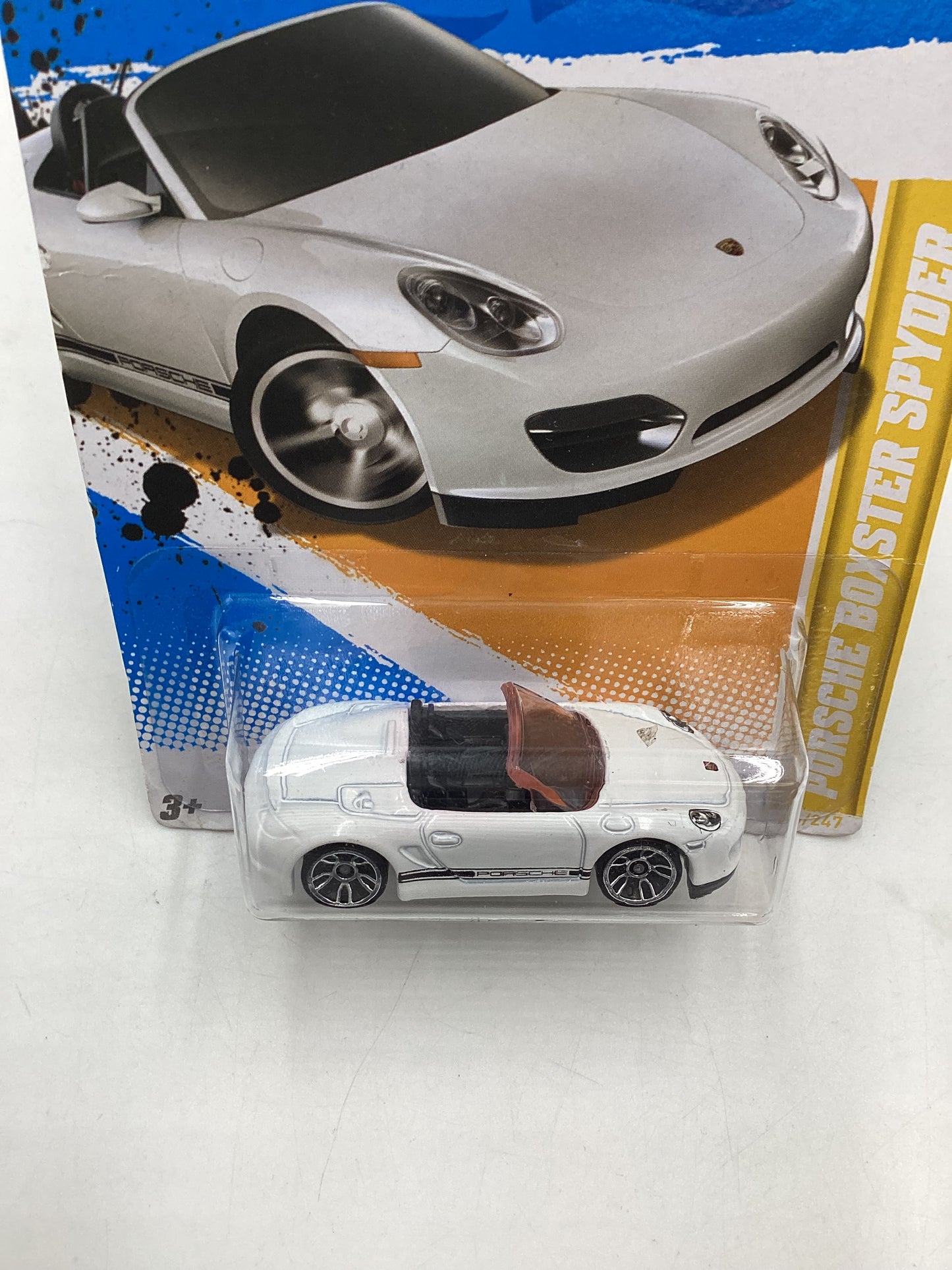 2012 Hot Wheels #26 Pink Windshield Porsche Boxster Spyder