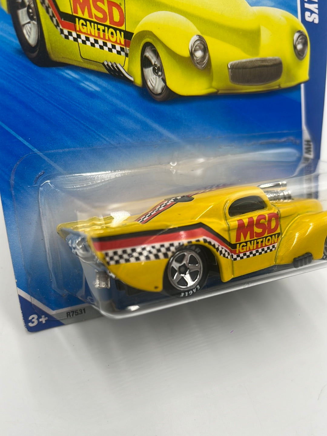 2010 Hot Wheels Performance ‘41 Willys Yellow Walmart Exclusive 106/240 236E