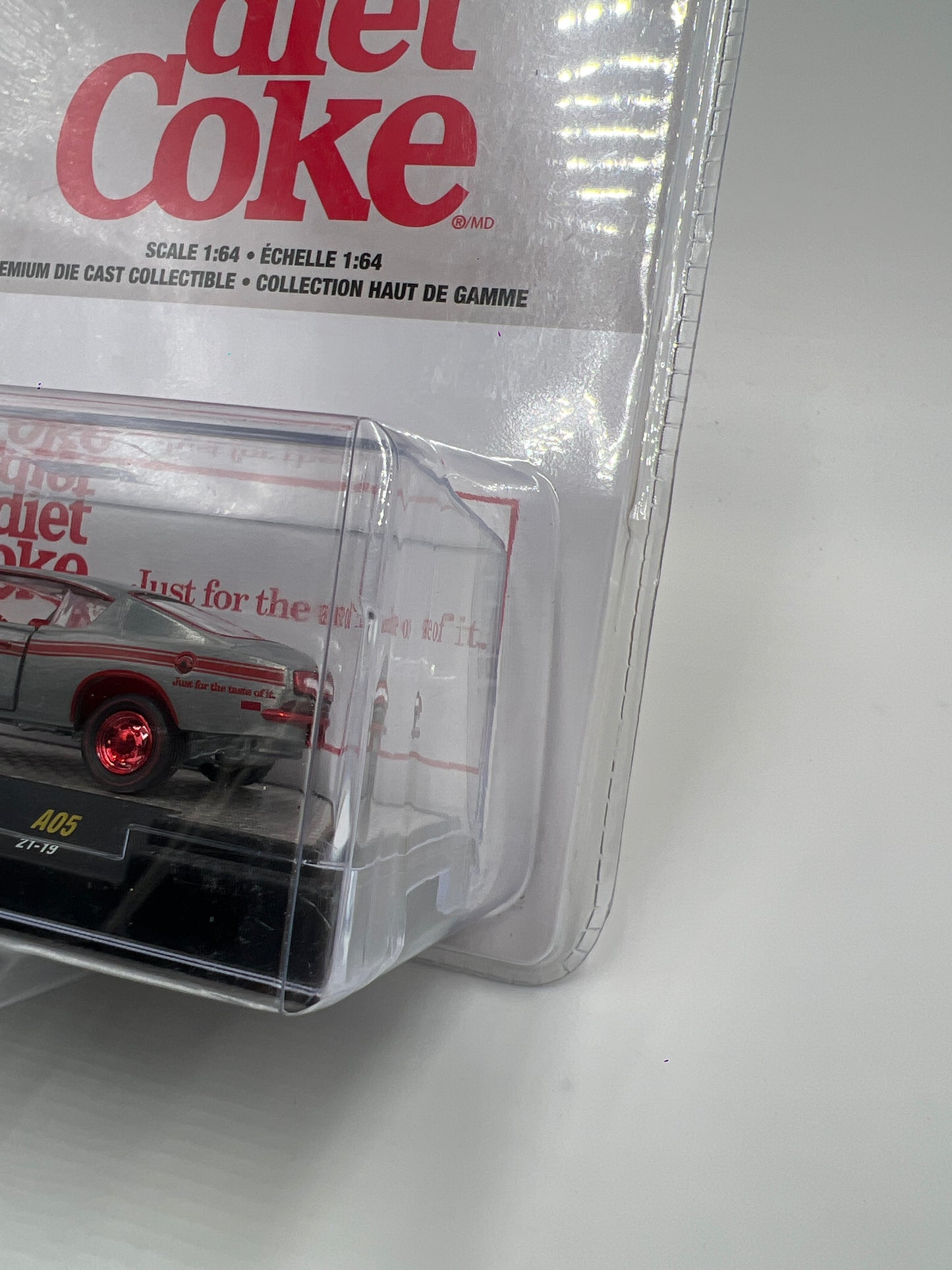 M2 Machines Coca Cola Diet Coke RAW CHASE 1/250 1969 Plymouth Barracuda A05 VHTF