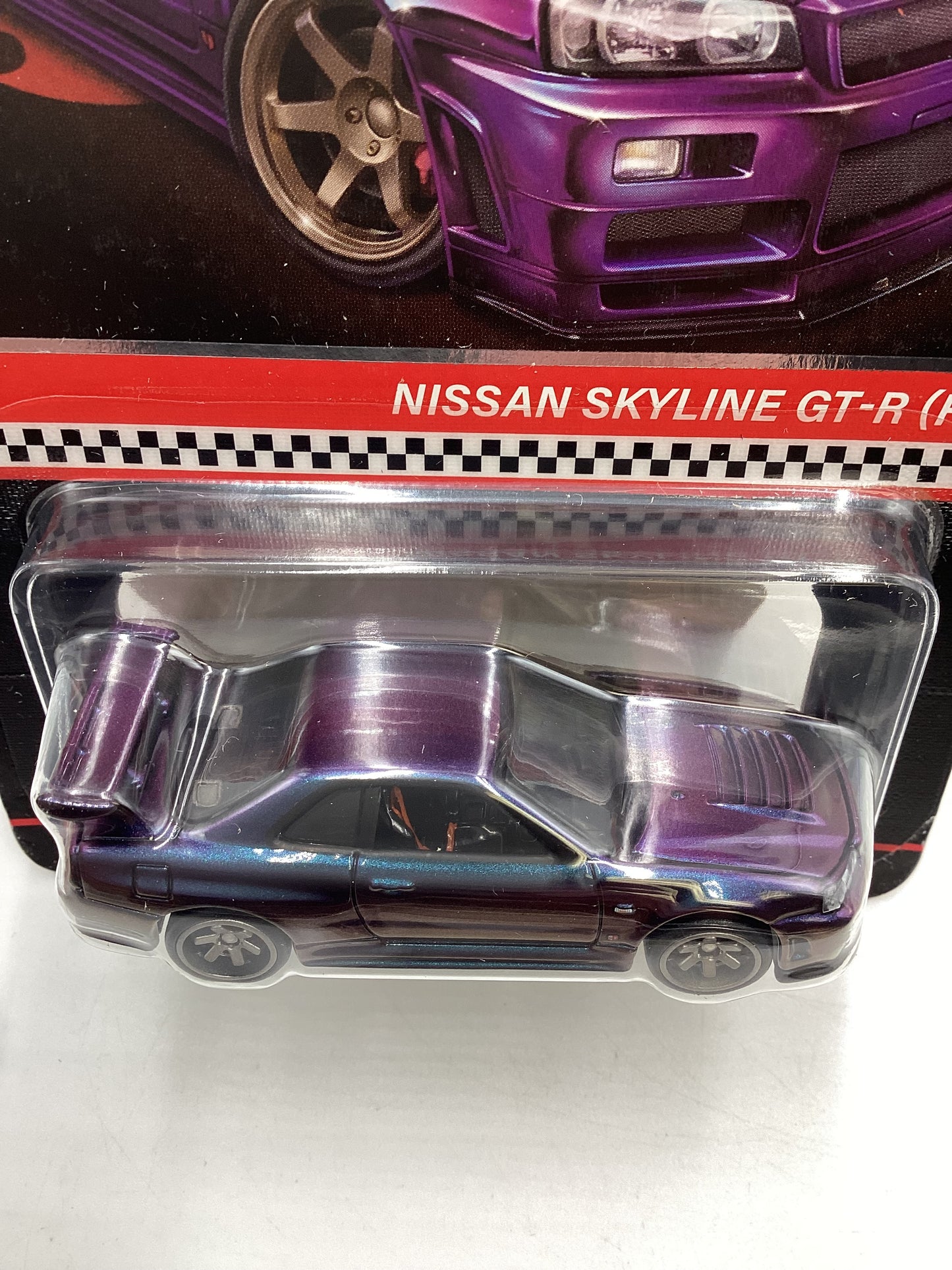 2024 Hot Wheels RLC Nissan Skyline GT-R R34 Chameleon W/Protector