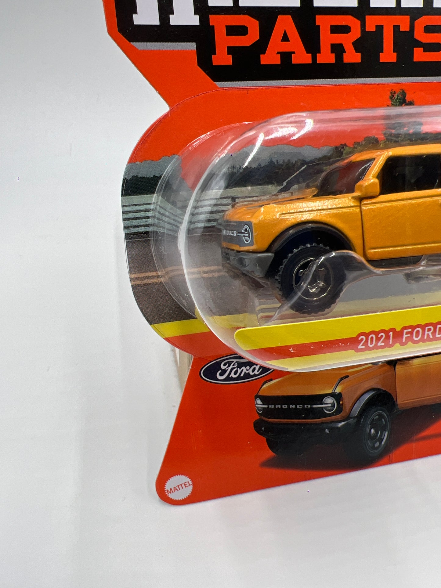 Matchbox Moving Parts #11 2021 Ford Bronco Orange 168M