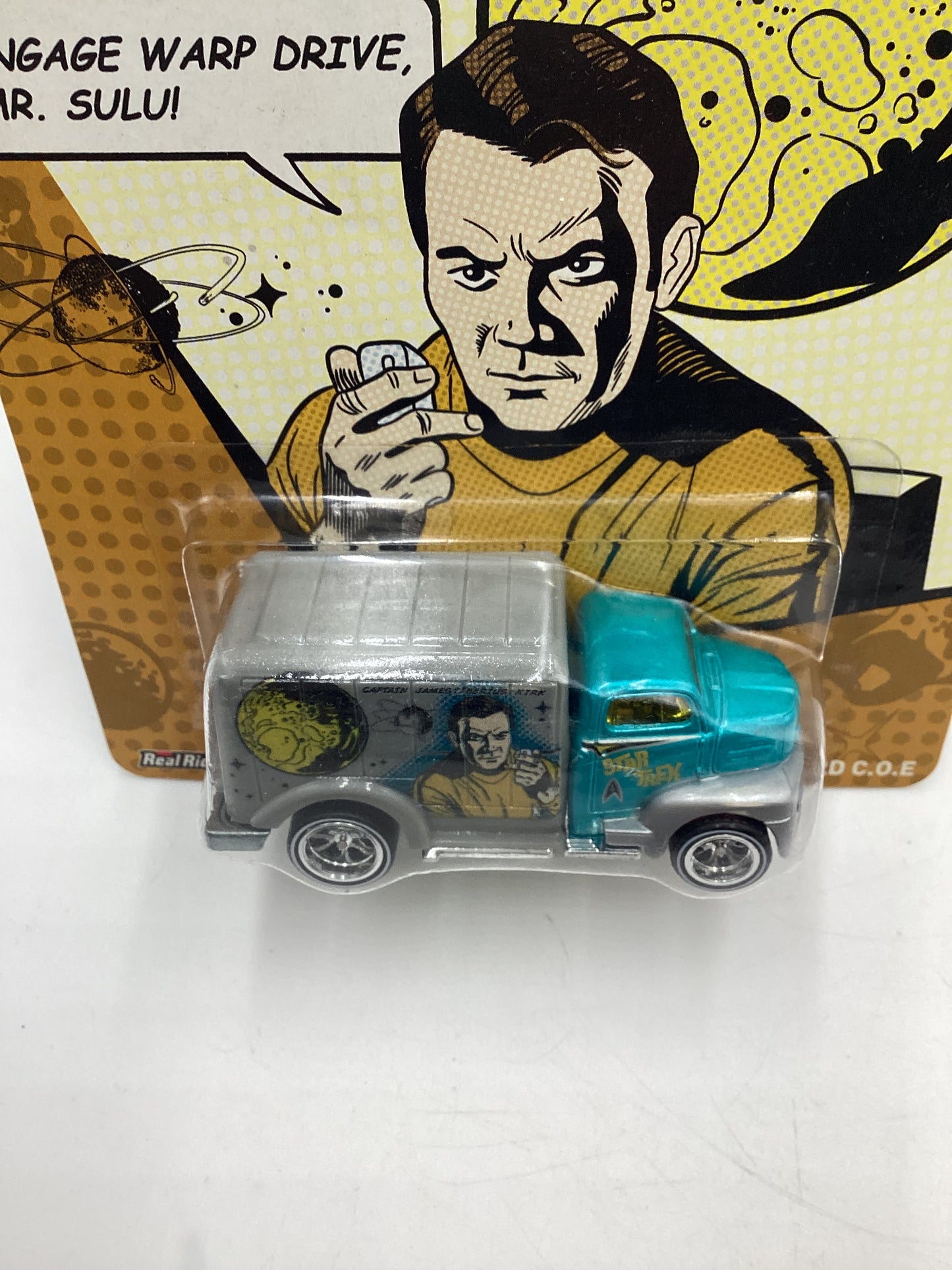 Hot wheels Pop Culture Star Trek 49 Ford C.O.E Blue/Gray 267A