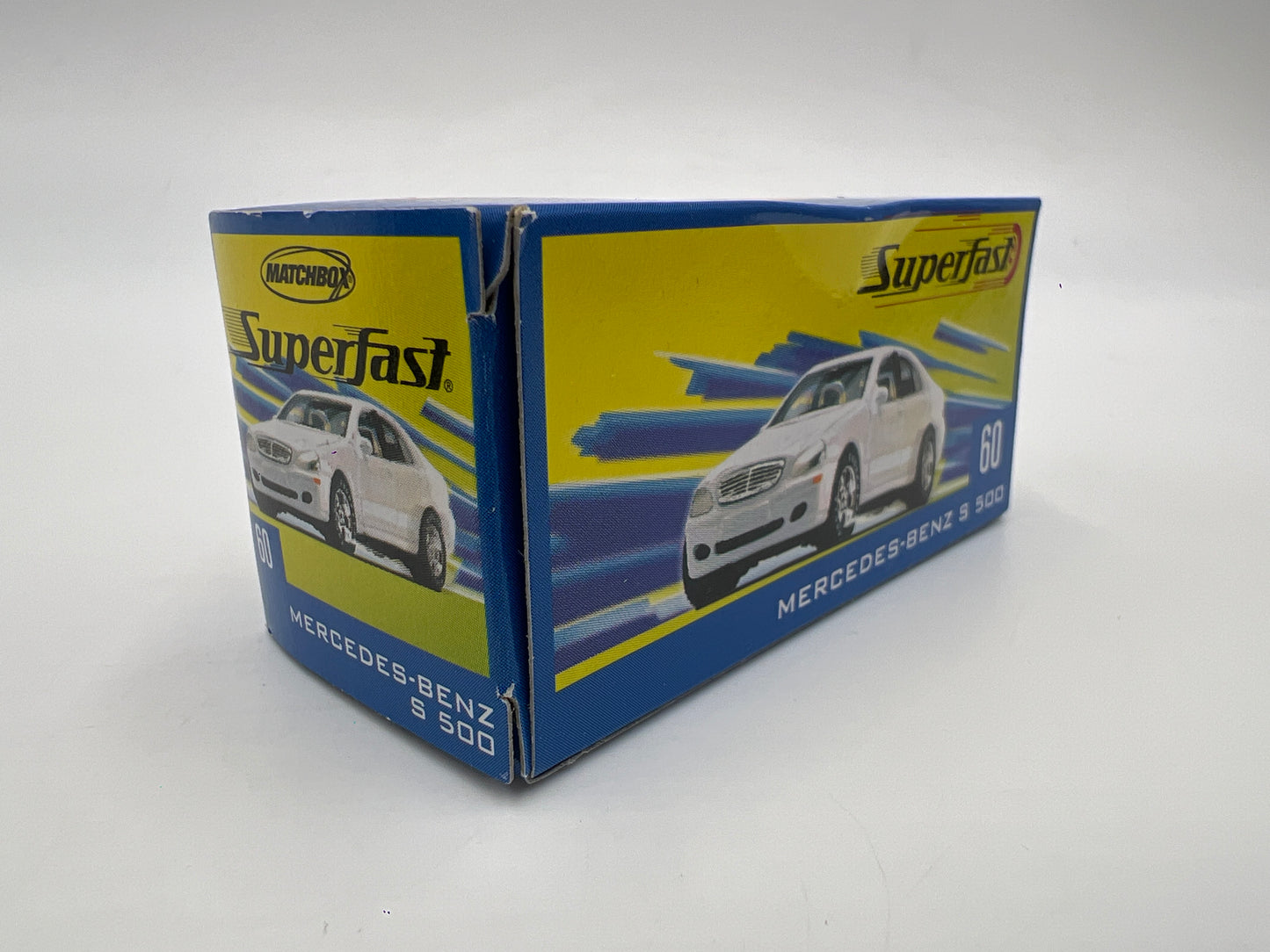 Matchbox 1/64 Superfast #60 Mercedes-Benz S 500 White Loose