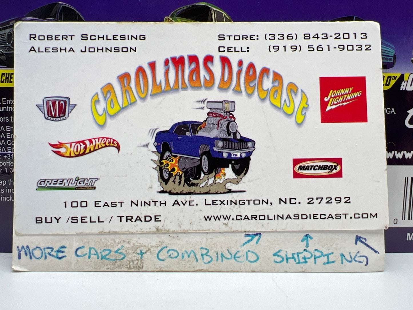 MGA Car Tuned Series 1 Show Glow Lowriders #7 72 Chevy Monte Carlo Blue