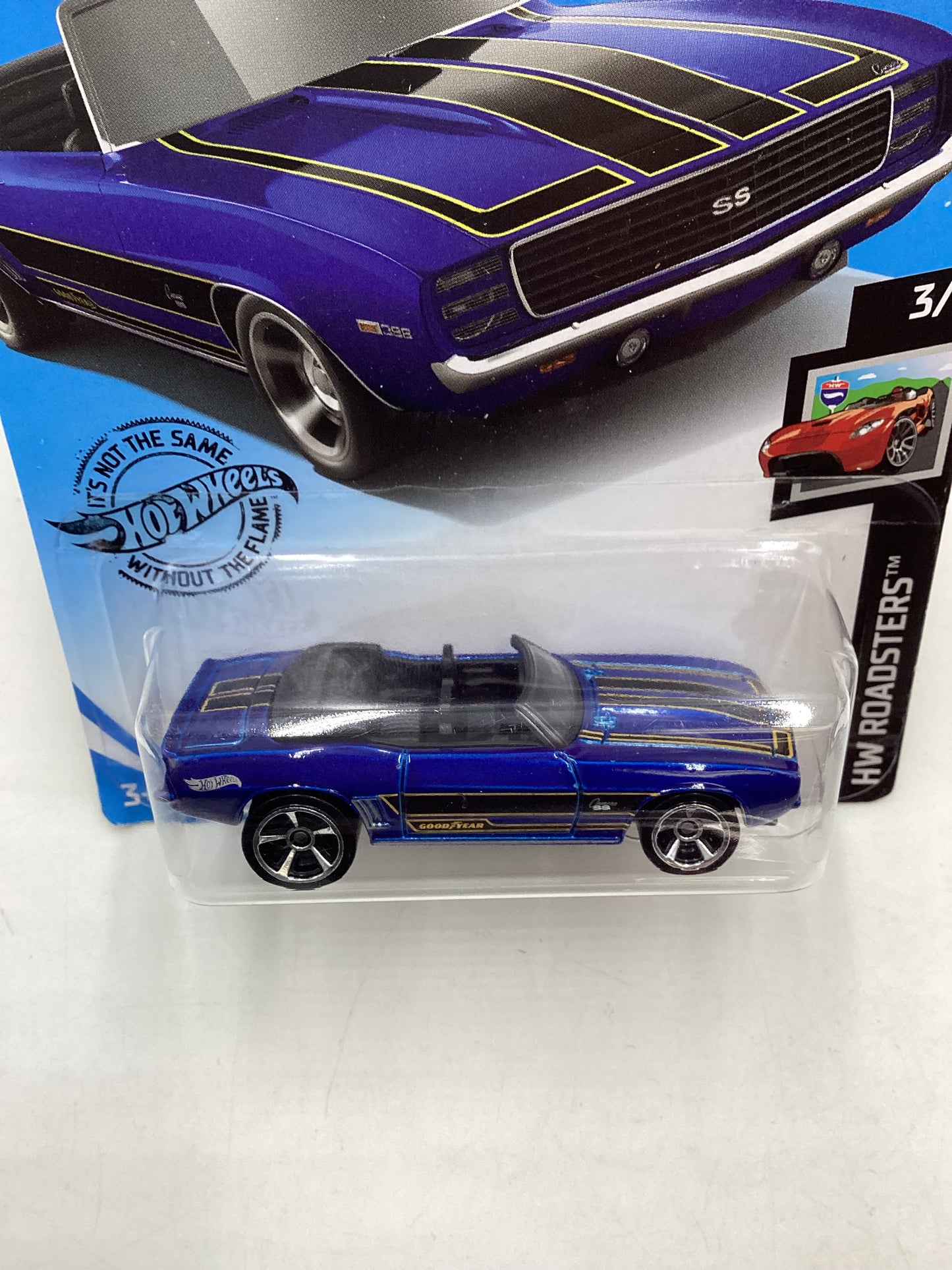 2020 Hot wheels #190 Blue 69 Camaro 8i