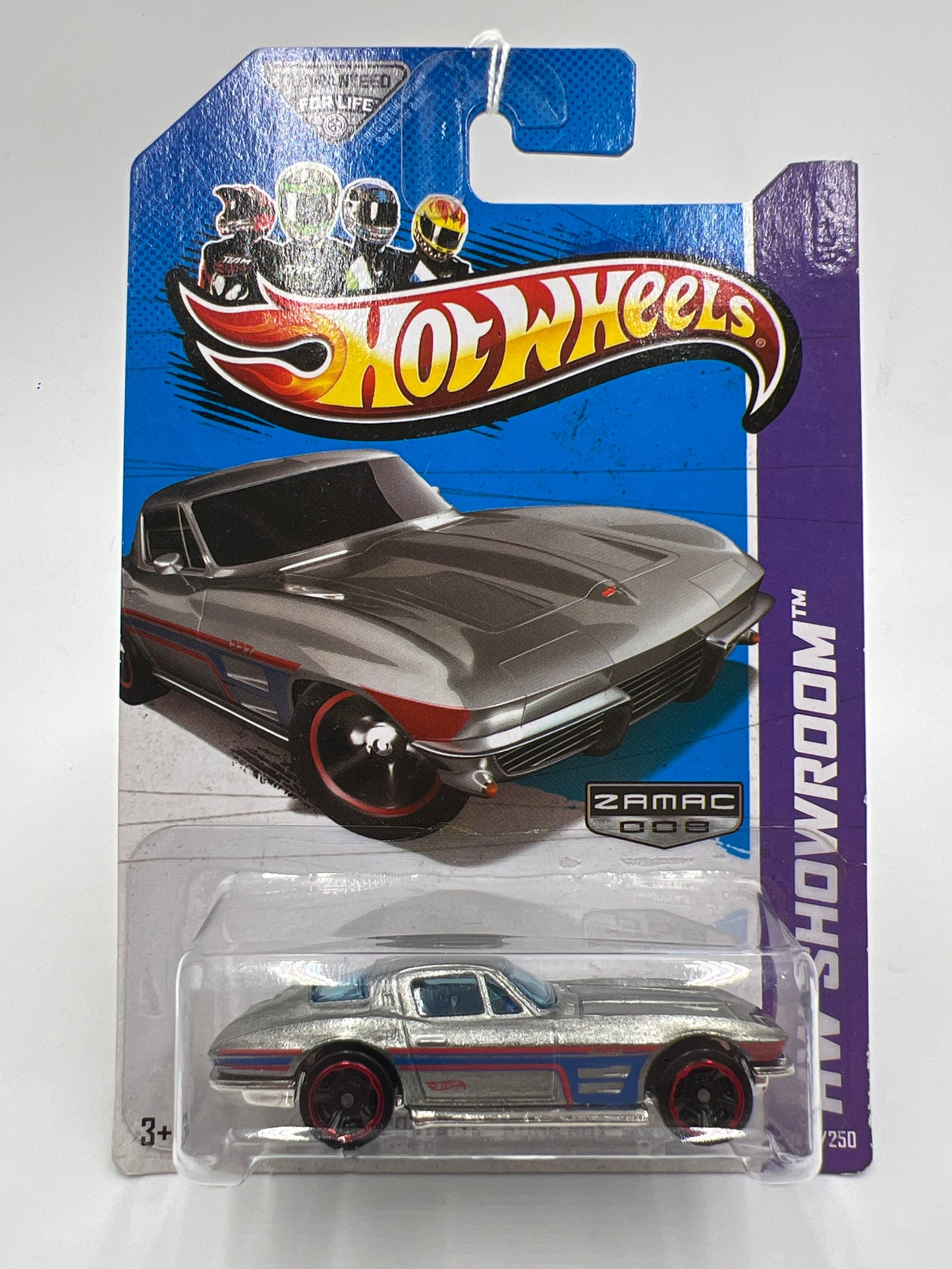 2013 Hot Wheels Walmart Zamac 8 #204 64 Corvette Stingray 146D