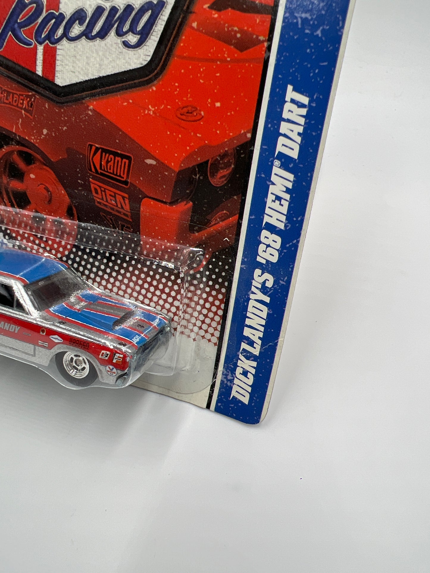 Hot Wheels Premium Vintage Racing #8 Dick Landys 68 Hemi Dart W/Protector