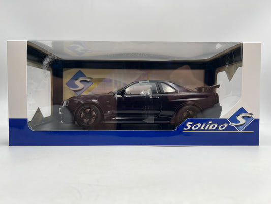 Solido 1:18 Scale Nissan Skyline GT-R R34 ZTune Purple