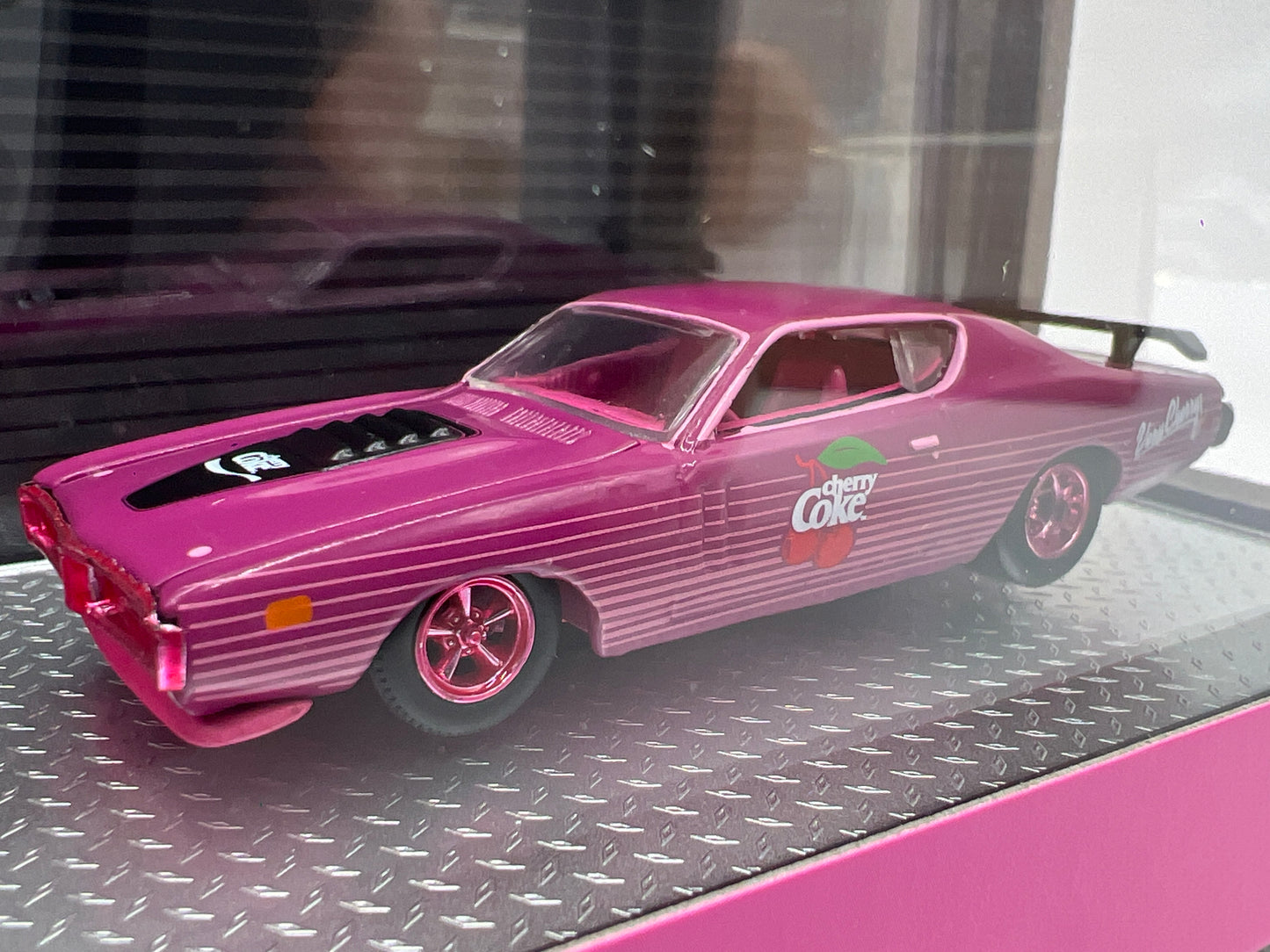 M2 Machines Haulers TW44 CHASE Cherry Coke 1966 Dodge L600 COE & 1971 Dodge Charger Custom