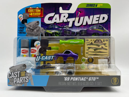 Car Tuned Series 4 Custom Shop Castworks 69 Pontiac GTO Purple