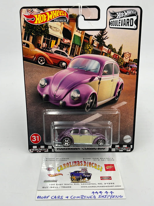 Hot Wheels Premium Boulevard #31 Volkswagen “Classic Bug” 260F