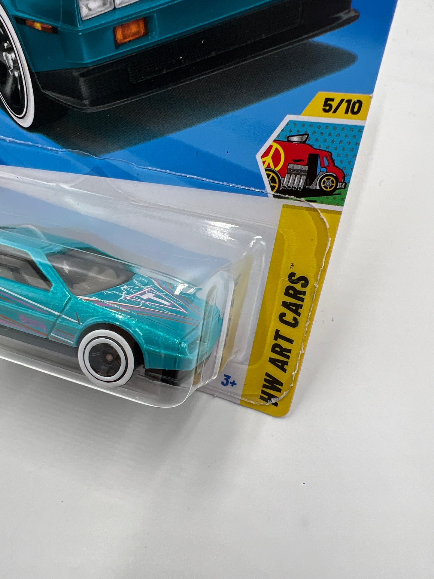 2025 Hot Wheels H Case Art Cars #36 DMC Delorean Blue 60D