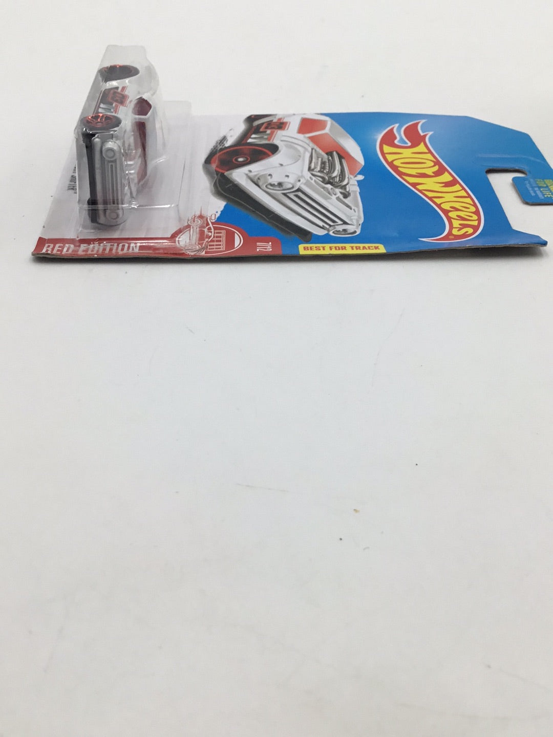 2018 hot wheels red edition #7 Night Shifter target red (Bad Card) Y7