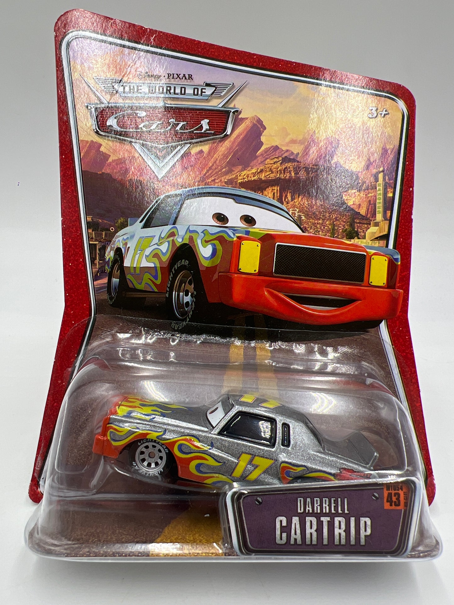 Disney Pixar The World Of Cars #43 Darrell Cartrip 140B