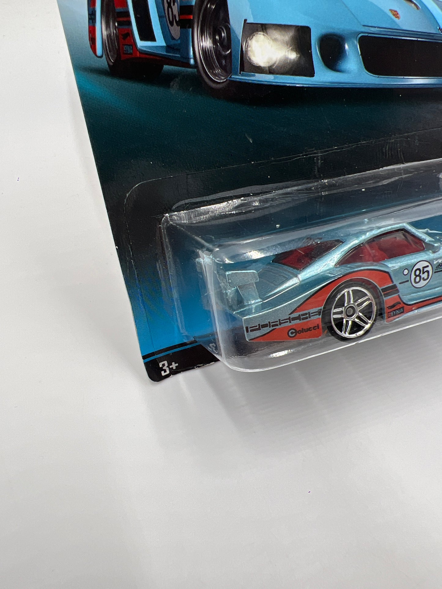 2015 Hot Wheels Walmart Exclusive Porsche Series #8 Porsche 935-78 Blue SR