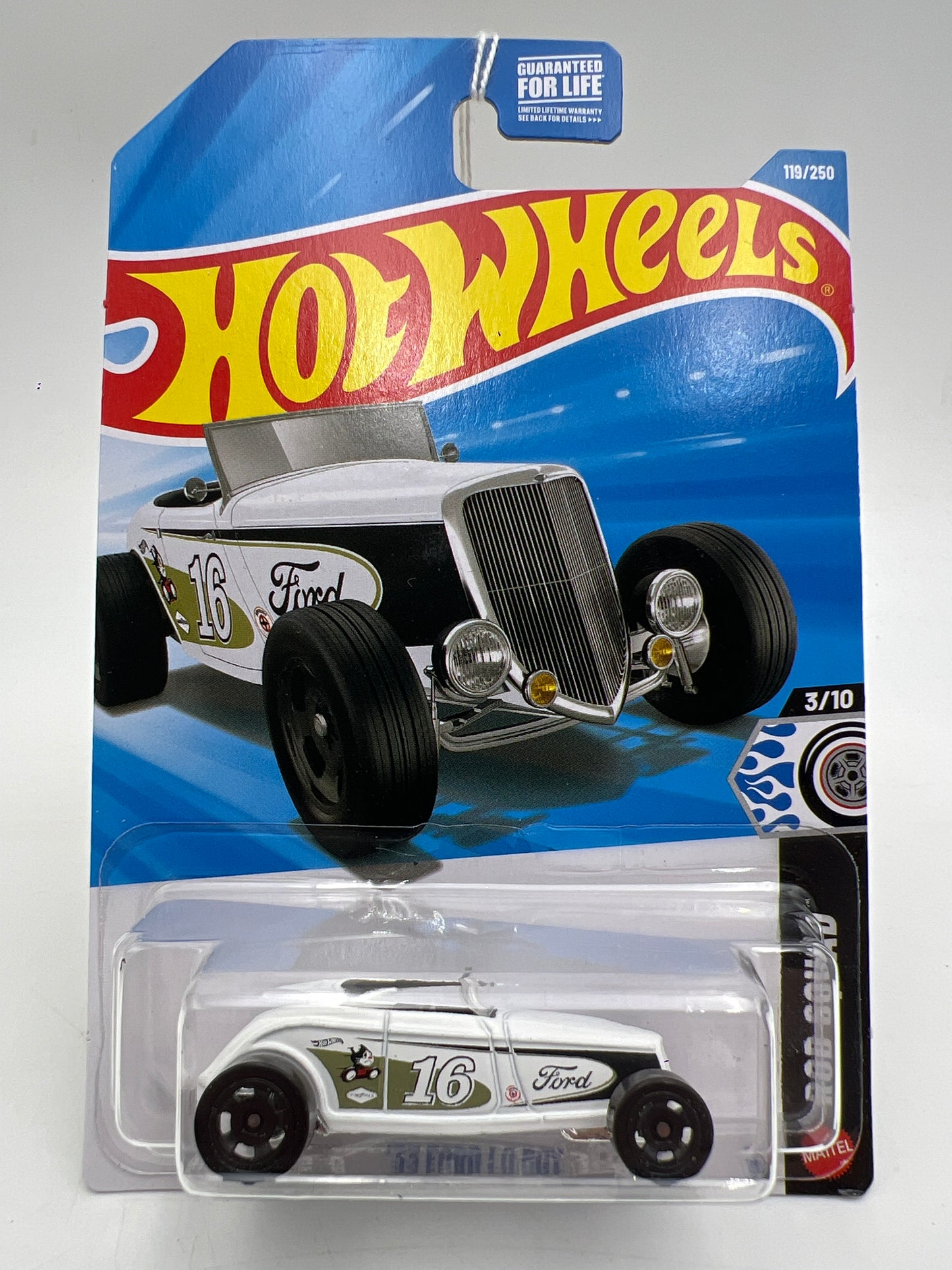 2026 Hot Wheels M Case #119 33 Ford Lo Boy White