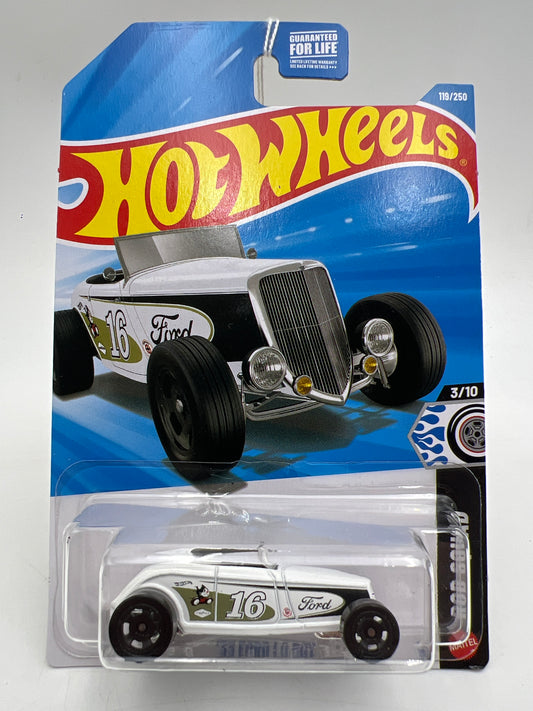2026 Hot Wheels M Case #119 33 Ford Lo Boy White