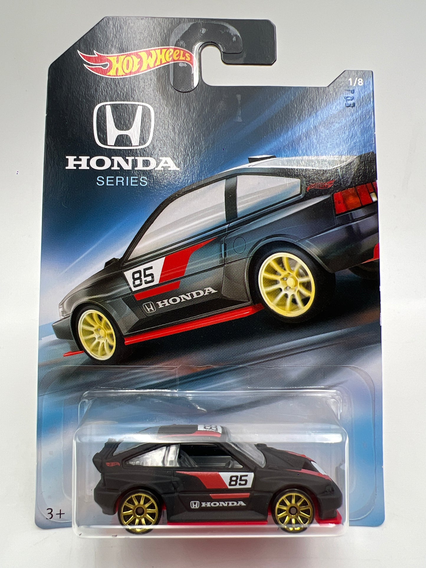 Hot Wheels Honda Series #1 1985 Honda CR-X Black 159C