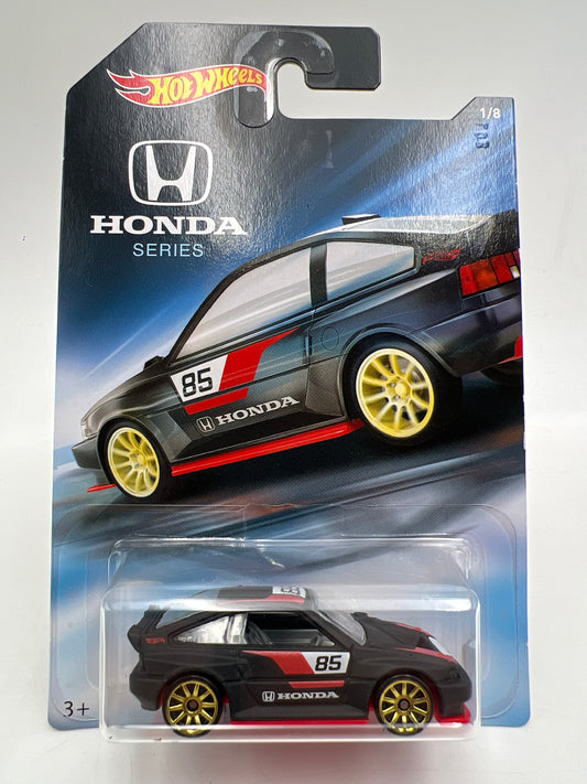 Hot Wheels Honda Series #1 1985 Honda CR-X Black 159C