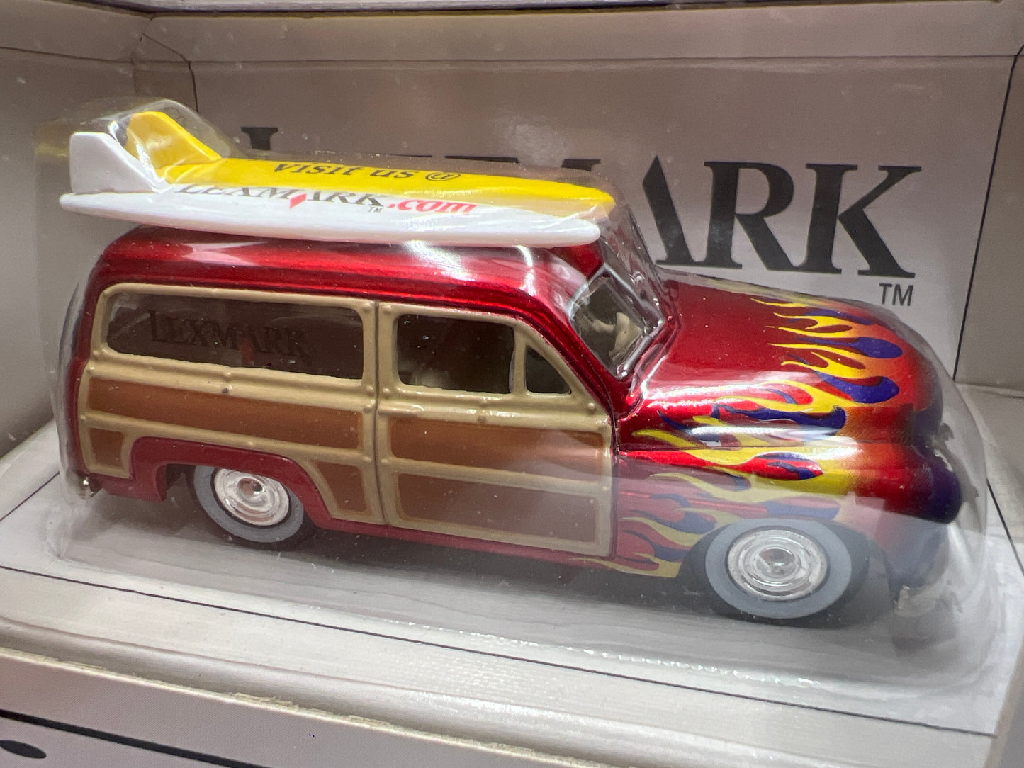 Johnny Lightning Lexmark Mercury Woodie Station Wagon Red