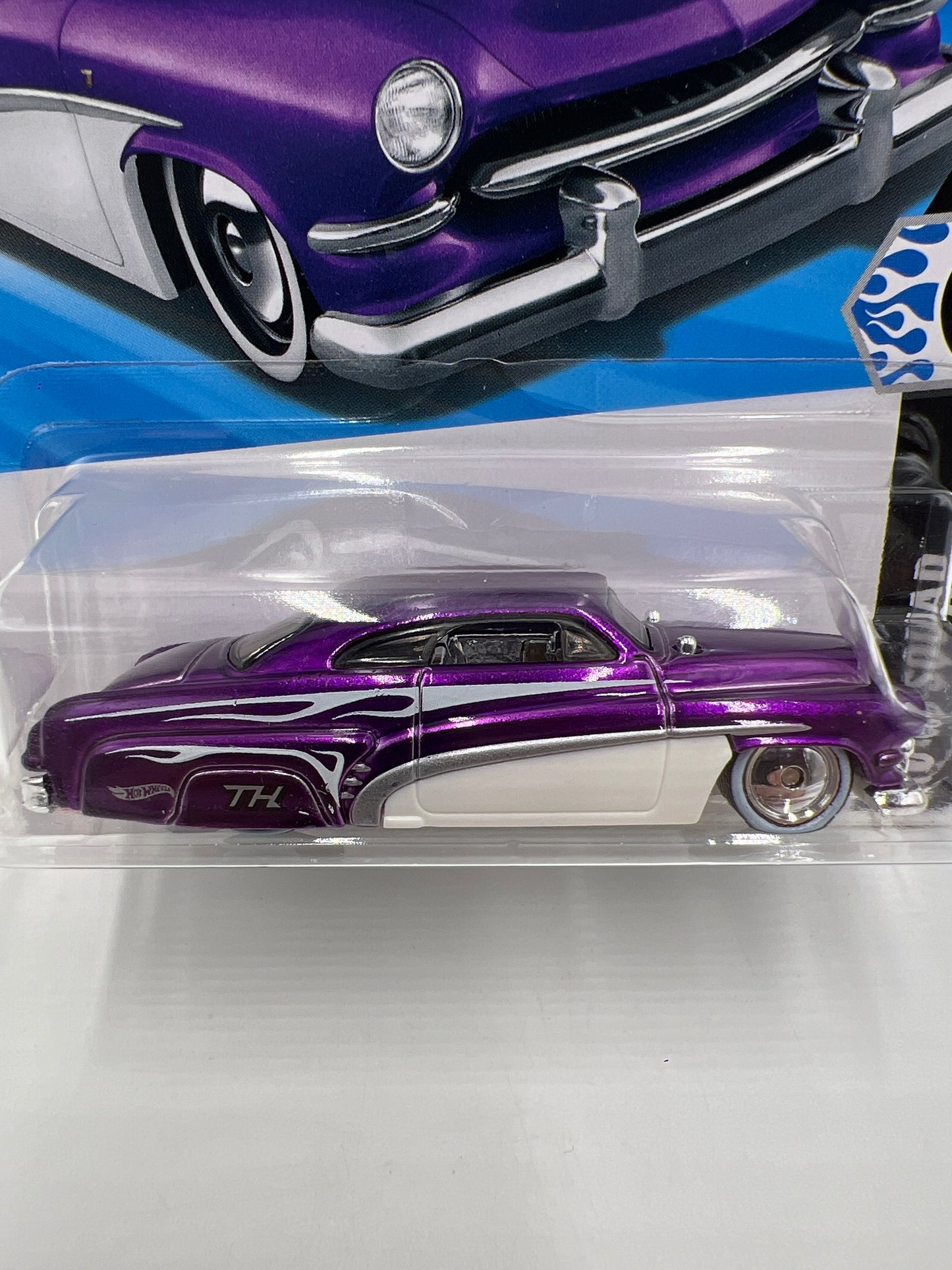 2025 Hot Wheels B Case Super Treasure Hunt #46 Hirohata Merc Purple W/Protector