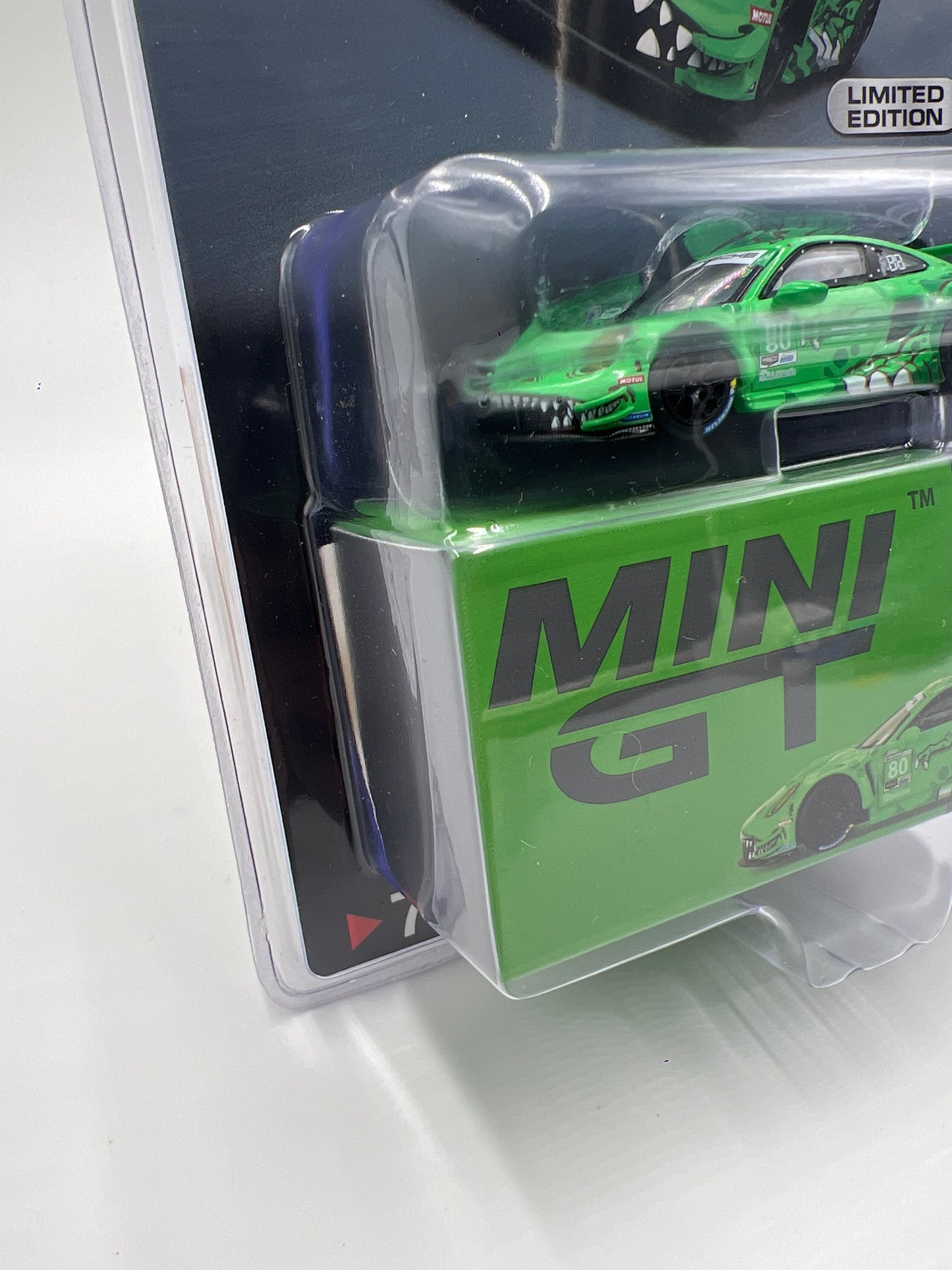Mini GT Mijo Exclusives #713 Porsche 911 GT3 R #80 Rexy Green