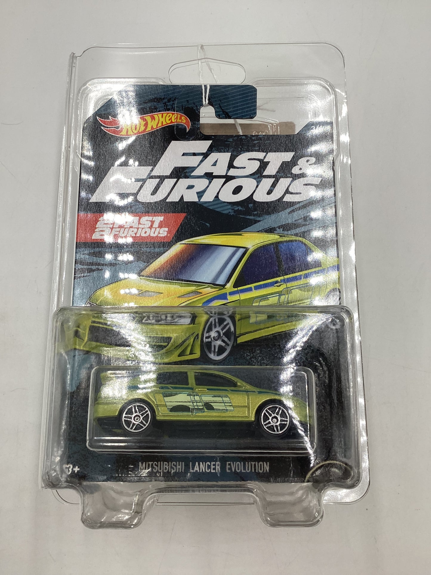 Hot wheels 2019 Fast and furious 2 Fast 2 Furious Mitsubishi Lancer Evolution #3 with protector