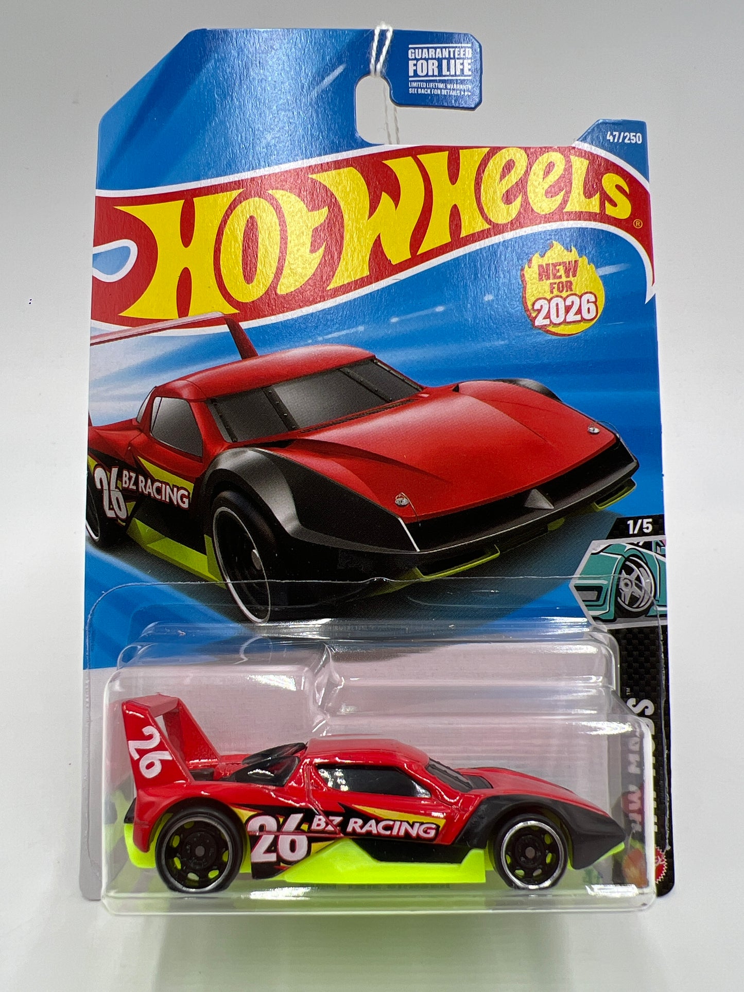 2026 Hot Wheels B Case HW Mods #47 High-Tail Chaser Red 120i