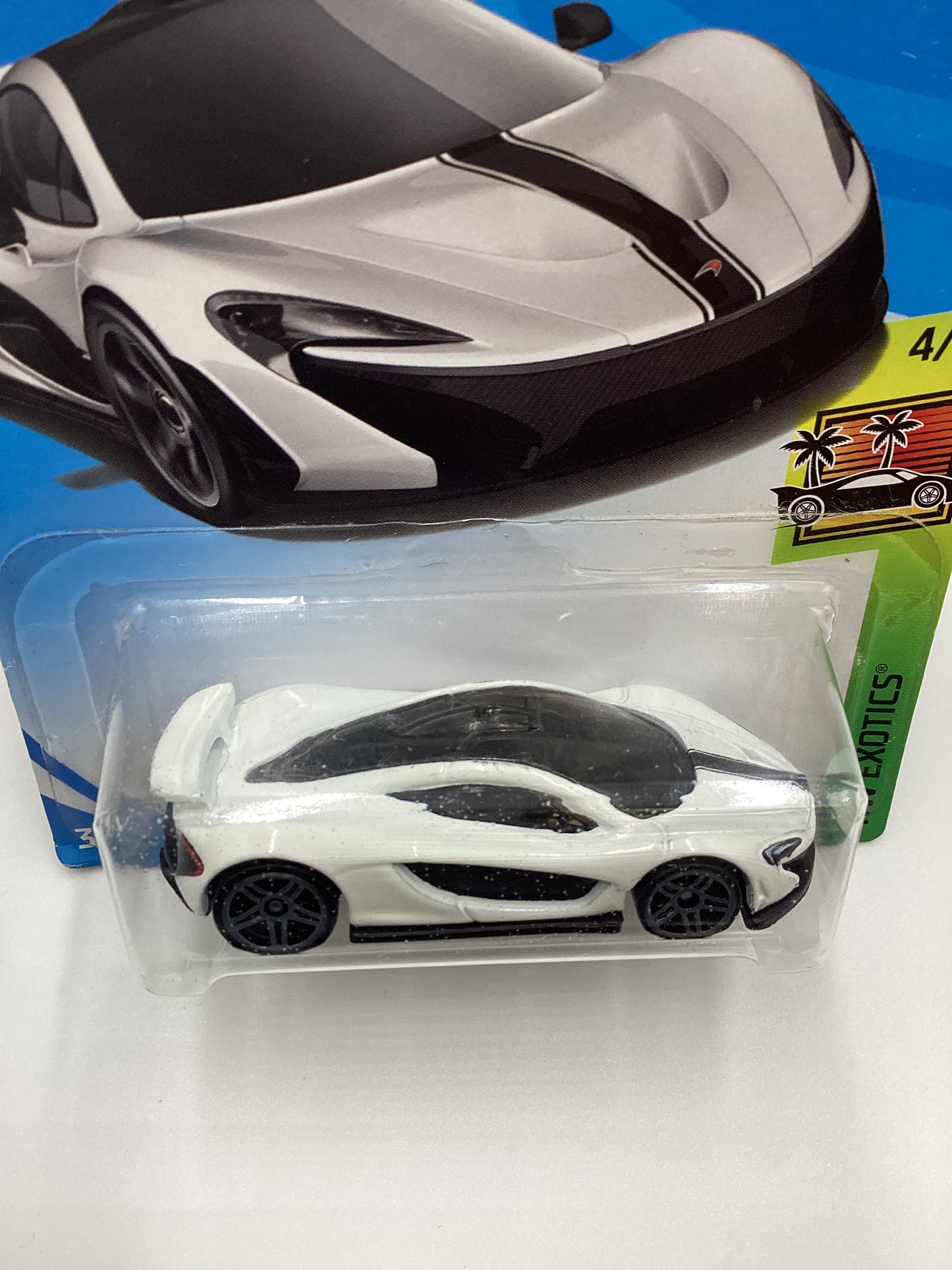 2018 Hot Wheels #170 McLaren P1 White 102i