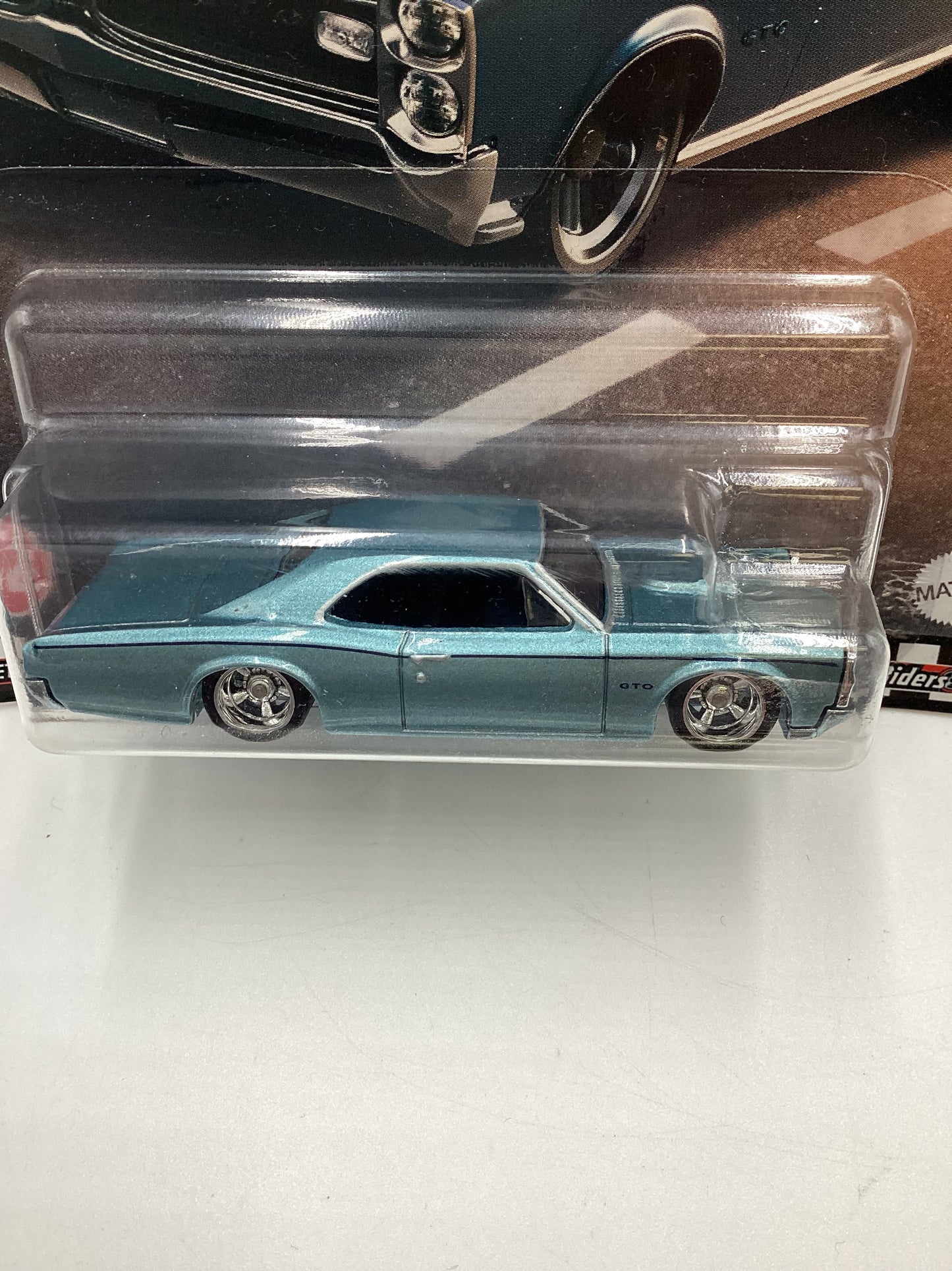 Hot Wheels Boulevard #32 66 Pontiac GTO Light Blue 260H