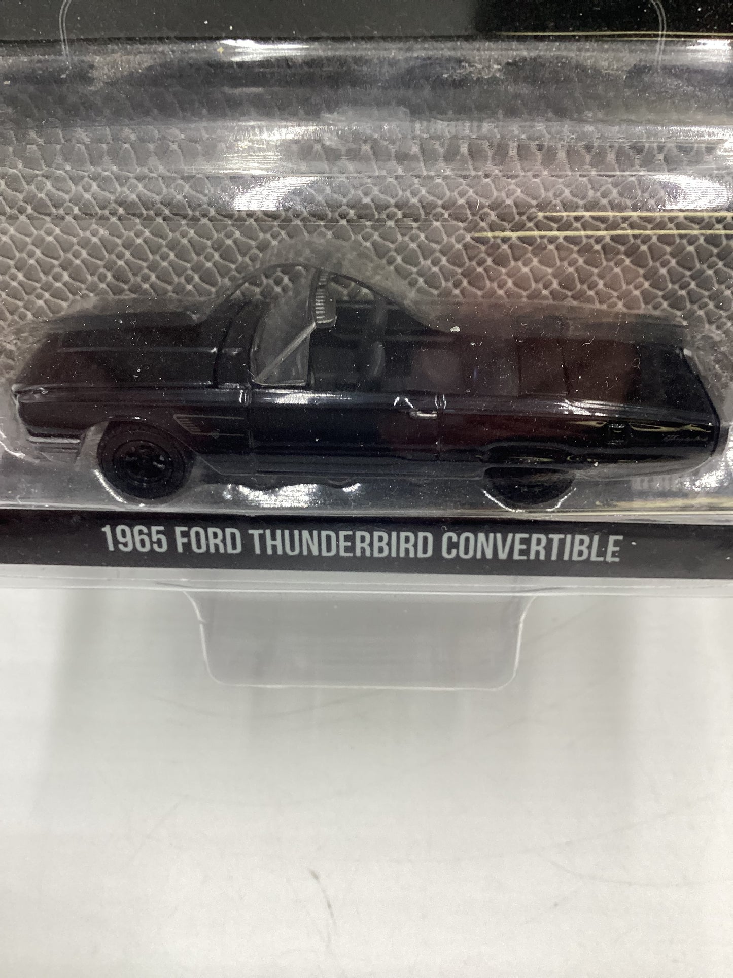 Greenlight Black Bandit Series 27 1965 Ford Thunderbird Convertible Black 180D