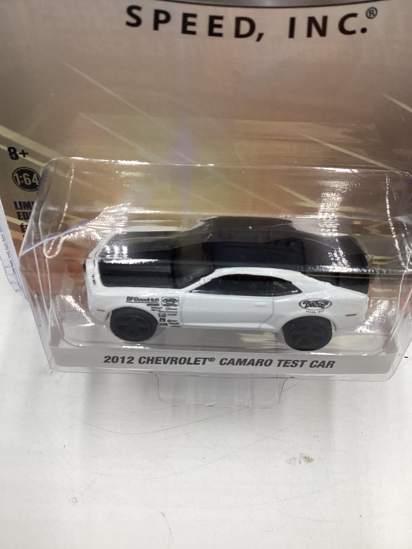 Greenlight GL Detroit Speed Series 2 2012 Chevrolet Camaro Test Car White 180F